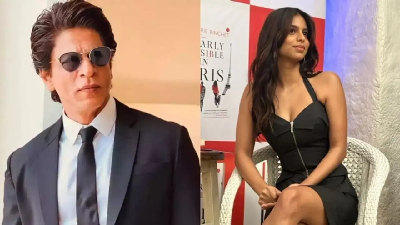 Shah Rukh Khan showers love on daughter Suhana Khan, says he's delighted to see her infront of camera Shah Rukh Khan showers love on daughter Suhana Khan, says he's delighted to see her infront of camera
