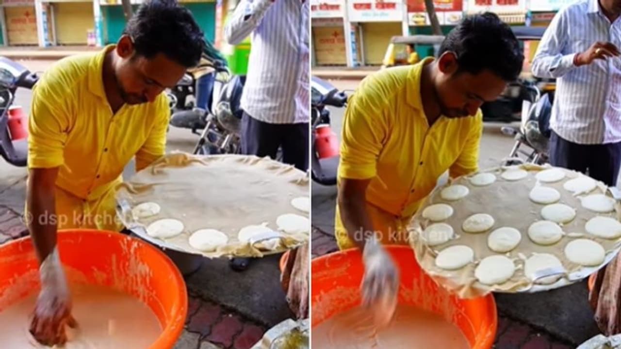 'ഇതെന്താ ഇഡലിയുണ്ടാക്കുന്ന മെഷീൻ ആണോ?'; രസകരമായ വീഡിയോ കണ്ടുനോക്കൂ