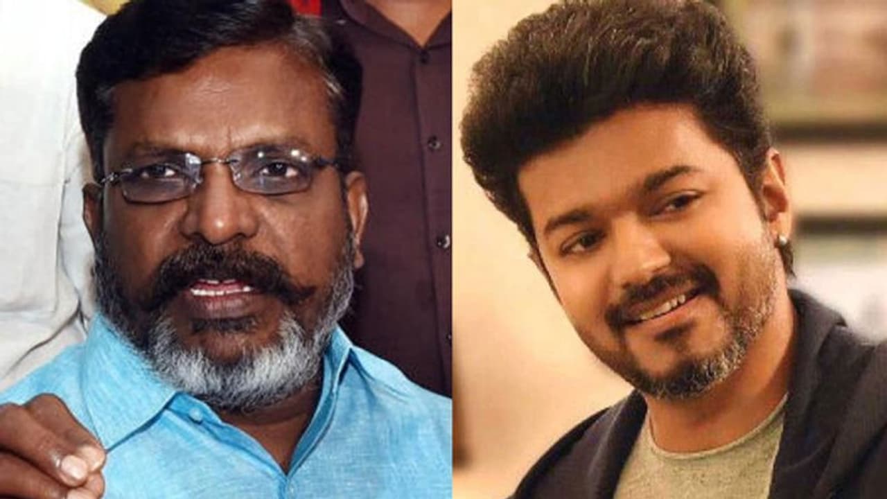 Actor Vijay: திடீரென திருமாவளவனுக்கு போன் போட்ட விஜய்.. என்ன பேசினார் தெரியுமா? வெளியான தகவல்..! Actor Vijay: திடீரென திருமாவளவனுக்கு போன் போட்ட விஜய்.. என்ன பேசினார் தெரியுமா? வெளியான தகவல்..!