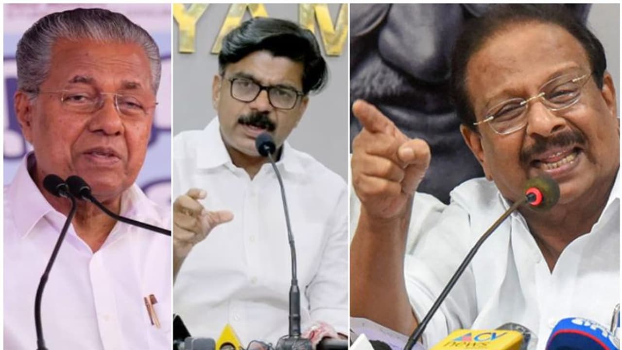 ആണത്തമുണ്ടേൽ വാ തുറന്ന് മറുപടി പറയണം, മുഖ്യമന്ത്രിയെ വെല്ലുവിളിച്ച് കെ സുധാകരൻ; 'കുഴൽനാടൻ നട്ടെല്ല് കാണിച്ചു'