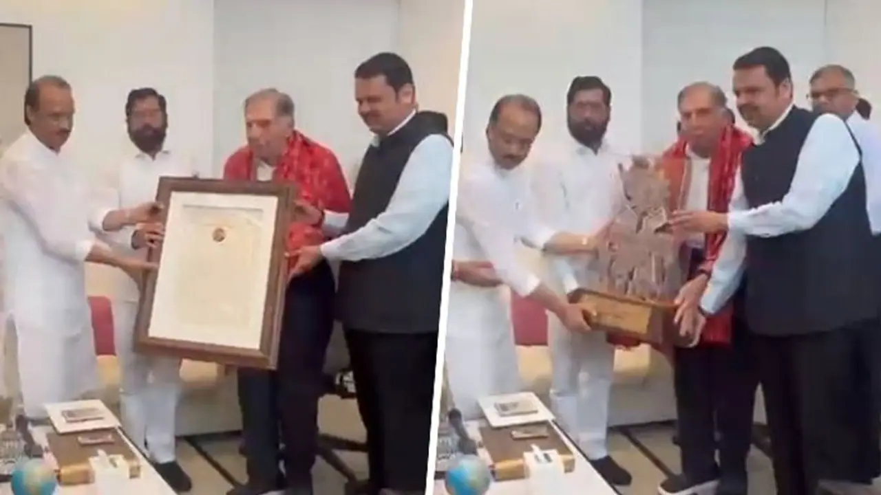 Maharashtra CM honours Ratan Tata with 'Udyog Ratna' award; check details