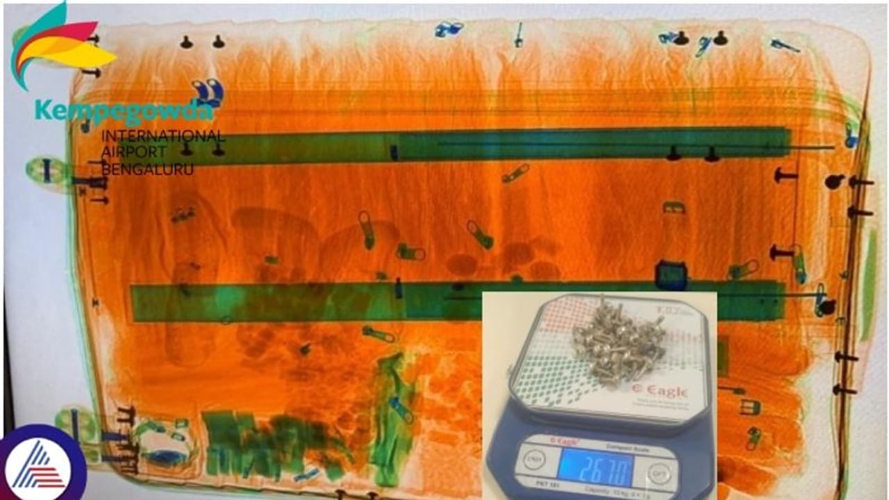 ಚಿನ್ನದ ಟ್ರಾಲಿ ಬ್ಯಾಗ್ ತಂದ ದುಬೈ ಪ್ರಯಾಣಿಕ: ನಟ್ಟು, ಬೋಲ್ಟ್‌, ಸ್ಕ್ರೂ ಎಲ್ಲವೂ ಪ್ಯೂರ್‌ ಗೋಲ್ಡ್‌