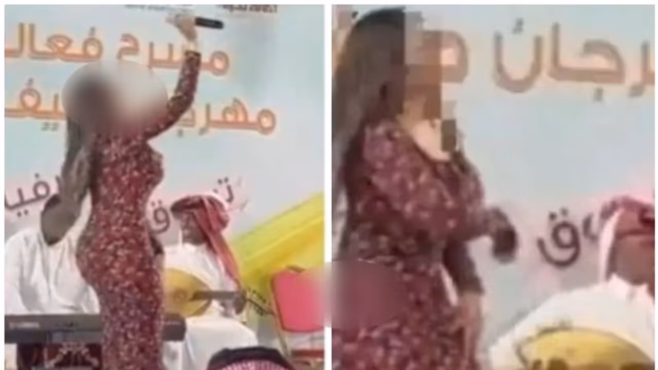 ആഘോഷത്തിനിടെ ഗായികയുടെ നൃത്തം 'പരിധിവിട്ടു'; സംഘാടകനെതിരെ നടപടി ആഘോഷത്തിനിടെ ഗായികയുടെ നൃത്തം 'പരിധിവിട്ടു'; സംഘാടകനെതിരെ നടപടി