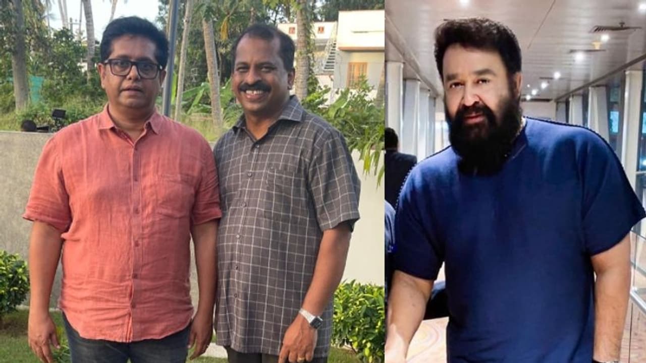 'ആ മോഹം പൂവണിഞ്ഞു'; 'നേരി'ല്‍ മോഹന്‍ലാലിനൊപ്പം ക്യാമറയ്ക്ക് മുന്നില്‍ ഷെഫ് പിള്ളയും