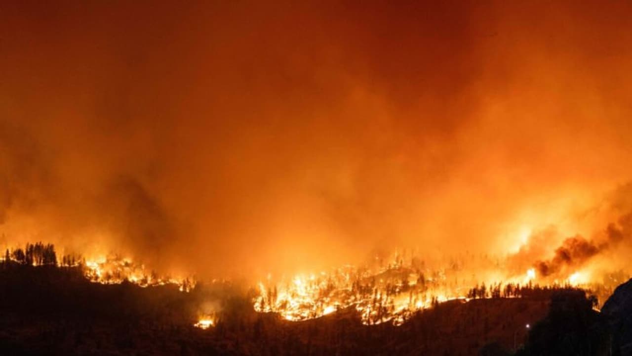 தொடர்ந்து பரவும் காட்டுத்தீ.. சூழும் புகை மண்டலம்.. 30,000 உடனடியாக வெளியேற உத்தரவு கனடாவில் பயங்கரம்!