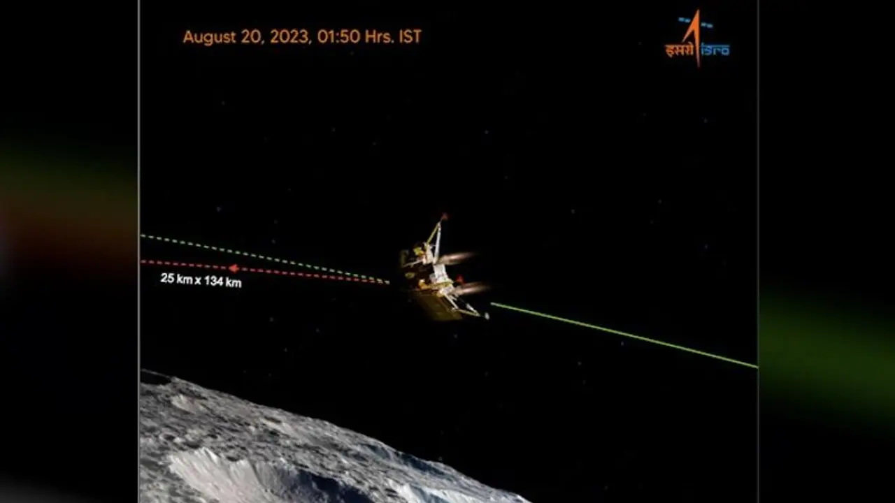 சந்திராயன் 3 விண்கலம் நிலவில் தரையிறங்கும் நேரத்தில் சிறிய மாற்றம்: இஸ்ரோ தகவல்