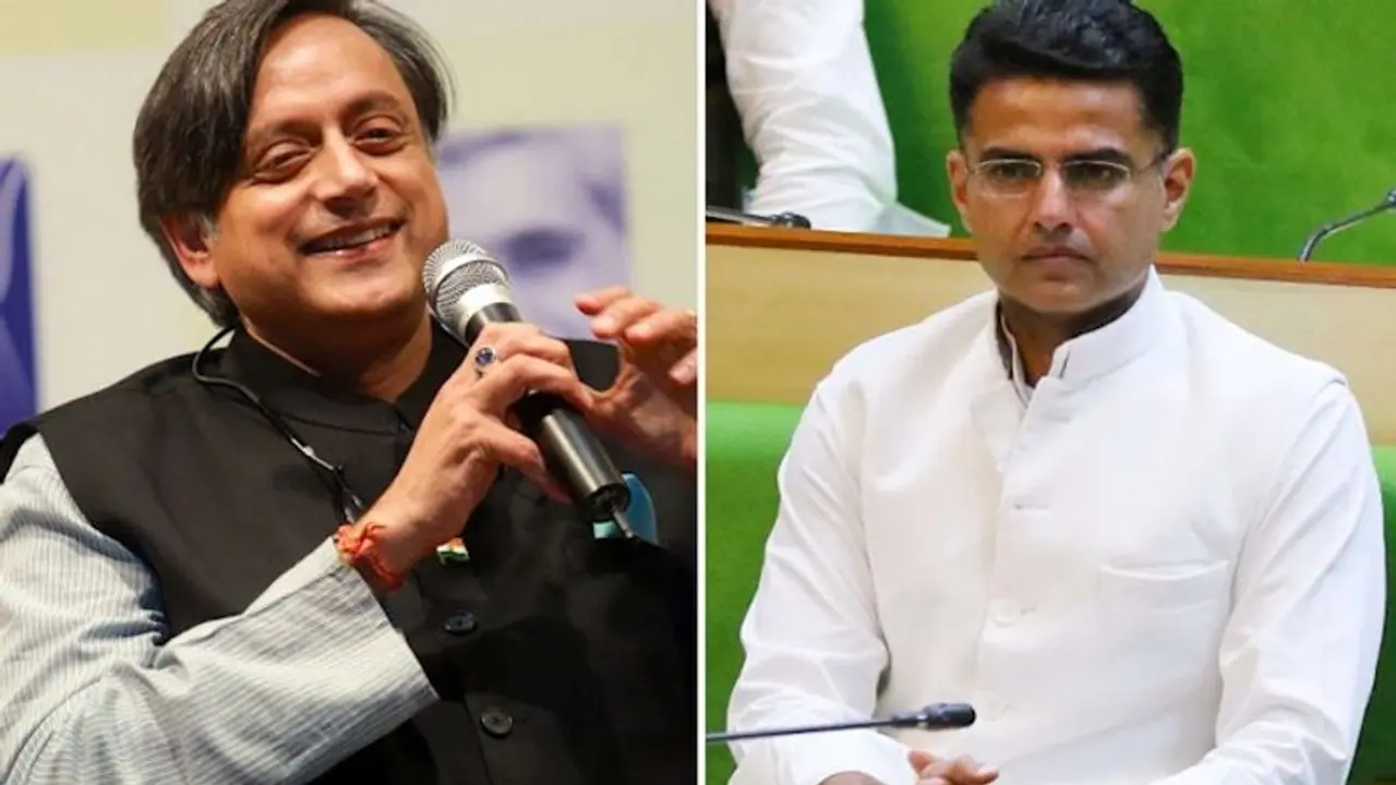 Shashi Tharoor, Sachin Pilot find place in Congress's top panel reshuffle Shashi Tharoor, Sachin Pilot find place in Congress's top panel reshuffle