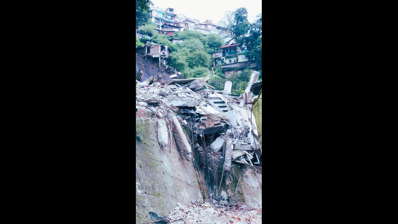ప్రకృతి ప్రళయ ఘోష .. హిమాచల్లో పేక మేడల్లా కూలిన భవనాలు.. వీడియో వైరల్ ప్రకృతి ప్రళయ ఘోష .. హిమాచల్లో పేక మేడల్లా కూలిన భవనాలు.. వీడియో వైరల్