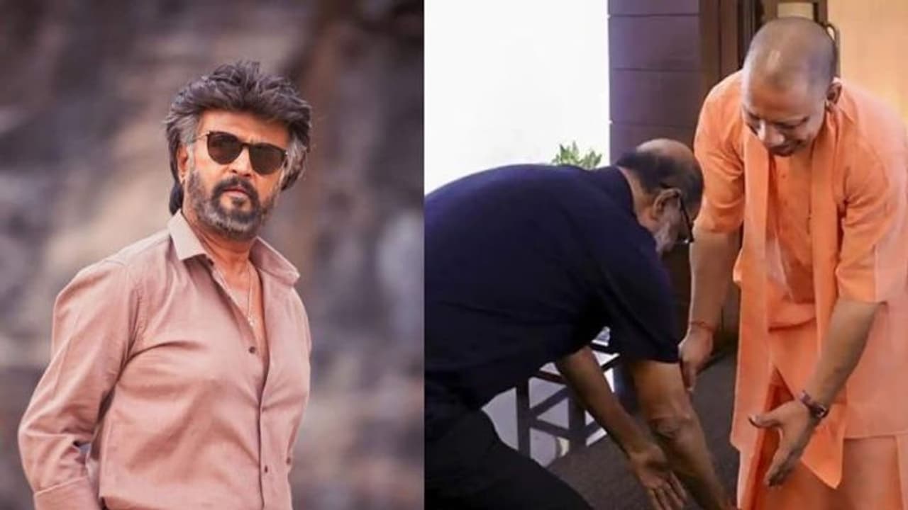 உபி முதல்வர் யோகி ஆதித்யநாத் காலில் விழுந்தது ஏன் தெரியுமா? நடிகர் சூப்பர் ஸ்டார் ரஜினி விளக்கம் 