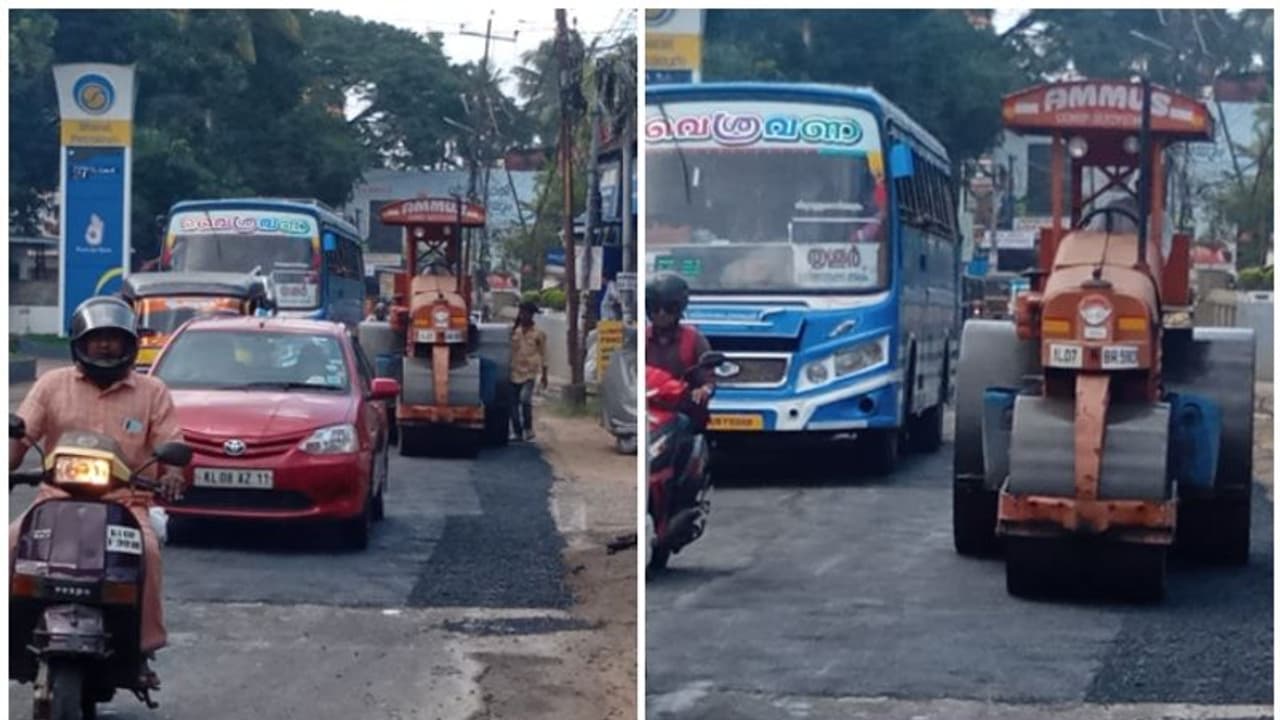 ഓണത്തിരക്കാവാൻ നോക്കിയിരുന്ന പോലെ! നഗരത്തിലെ അറ്റകുറ്റപ്പണികള്, കുരുങ്ങി കുരുങ്ങി റോഡുകള്; പരാതികൾ ഓണത്തിരക്കാവാൻ നോക്കിയിരുന്ന പോലെ! നഗരത്തിലെ അറ്റകുറ്റപ്പണികള്, കുരുങ്ങി കുരുങ്ങി റോഡുകള്; പരാതികൾ