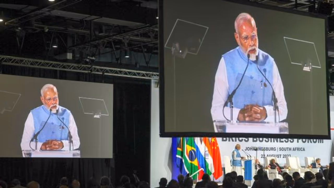 India to become growth engine for the world: PM Modi at BRICS summit 2023 India to become growth engine for the world: PM Modi at BRICS summit 2023