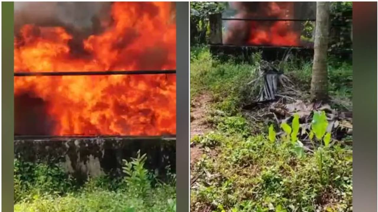 മലപ്പുറത്ത് ടാങ്കർ ലോറി മറിഞ്ഞ് 19,400 ലിറ്റർ ഡീസൽ ചോർന്നു, മൂന്നാം ദിവസം കിണറ്റിൽ വെള്ളം നിന്ന് കത്തി മലപ്പുറത്ത് ടാങ്കർ ലോറി മറിഞ്ഞ് 19,400 ലിറ്റർ ഡീസൽ ചോർന്നു, മൂന്നാം ദിവസം കിണറ്റിൽ വെള്ളം നിന്ന് കത്തി