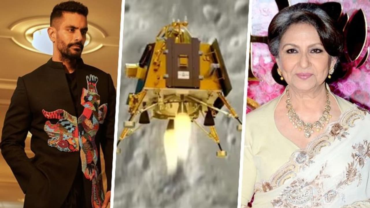 Chandrayaan 3 Landed: Sharmila Tagore, Angad Bedi and more congratulate on soft landing; proud day for Indians