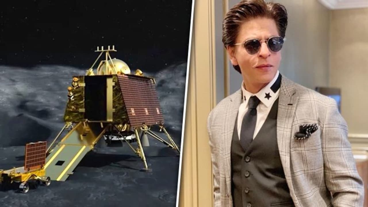 Chandrayaan 3 Landed: Shah Rukh Khan sings 'Chaand Taare todh laoon' as ISRO makes historic landing Chandrayaan 3 Landed: Shah Rukh Khan sings 'Chaand Taare todh laoon' as ISRO makes historic landing