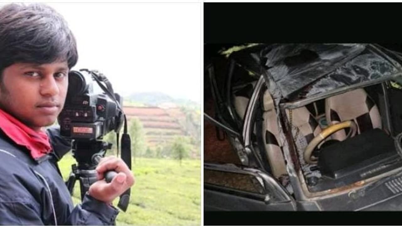 சந்திரயான் செய்தி சேகரிக்க சென்ற பிரபல தொலைக்காட்சி கேமராமேன்..! விபத்தில் சிக்கி பலியான சோகம் சந்திரயான் செய்தி சேகரிக்க சென்ற பிரபல தொலைக்காட்சி கேமராமேன்..! விபத்தில் சிக்கி பலியான சோகம்