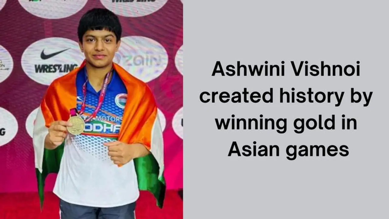 Father’s hard work and at home training helped Ashwini win a gold in the Asian Championship