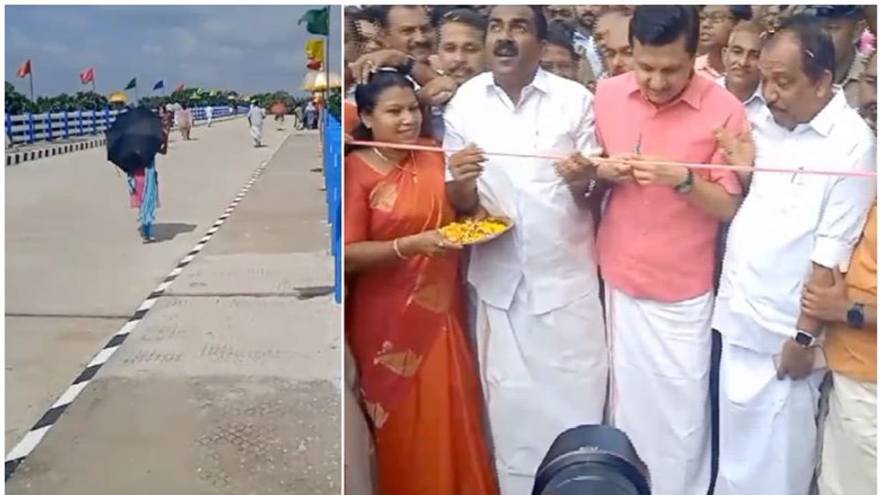 2 ജില്ലക്കാർക്ക് ആശ്വാസം, നെടുമ്പാശ്ശേരി വിമാനത്താവളത്തിലേക്കുള്ള യാത്ര വലയ്ക്കില്ല! വല്ലം കടവ് പാലം തുറന്നു