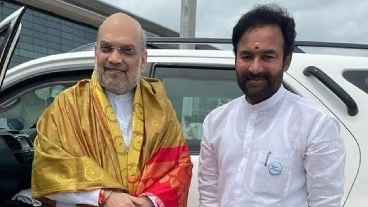 27న తెలంగాణలో కేంద్ర హోం మంత్రి అమిత్ షా పర్యటన: రాష్ట్ర బీజేపీ చీఫ్ కిషన్ రెడ్డి 27న తెలంగాణలో కేంద్ర హోం మంత్రి అమిత్ షా పర్యటన: రాష్ట్ర బీజేపీ చీఫ్ కిషన్ రెడ్డి