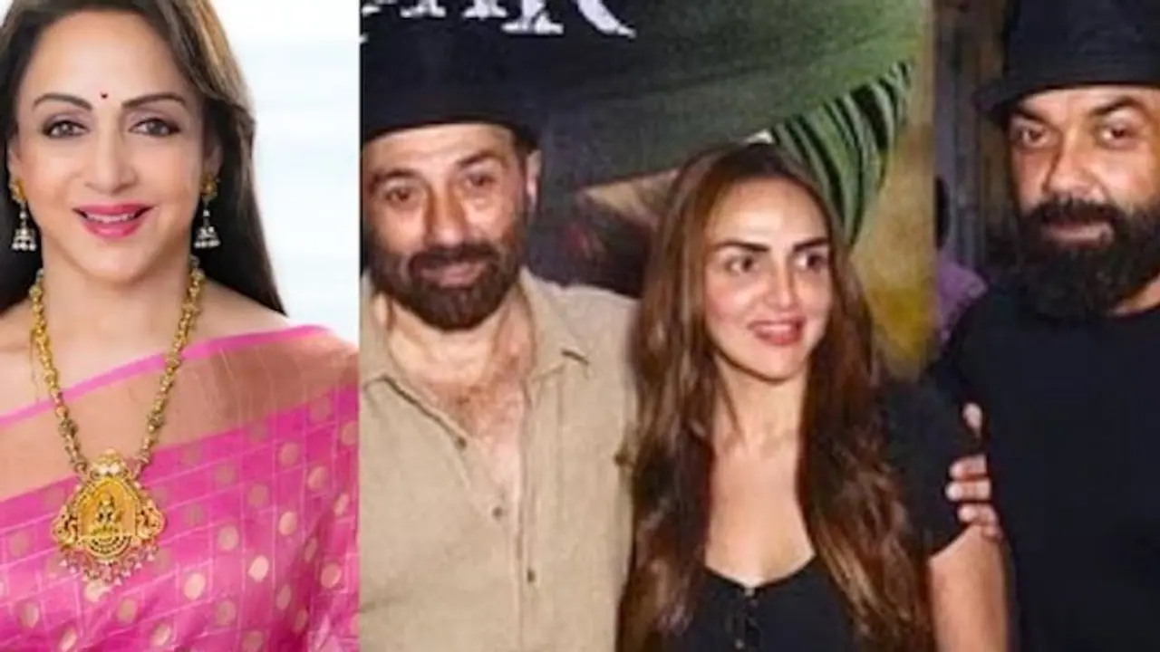 Hema Malini opens up on reunion with step son Sunny Deol; here's what she said