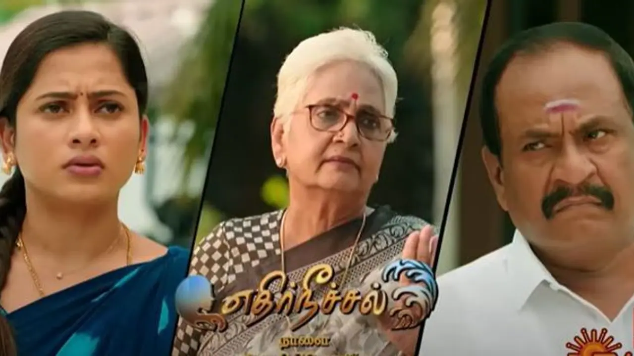 ரைட்டு விடு... ஒரே வார்த்தையில் ஓவராய் பேசிய குணசேகரனை அடக்கிய அப்பத்தா! எதிர்நீச்சல் அப்டேட்!