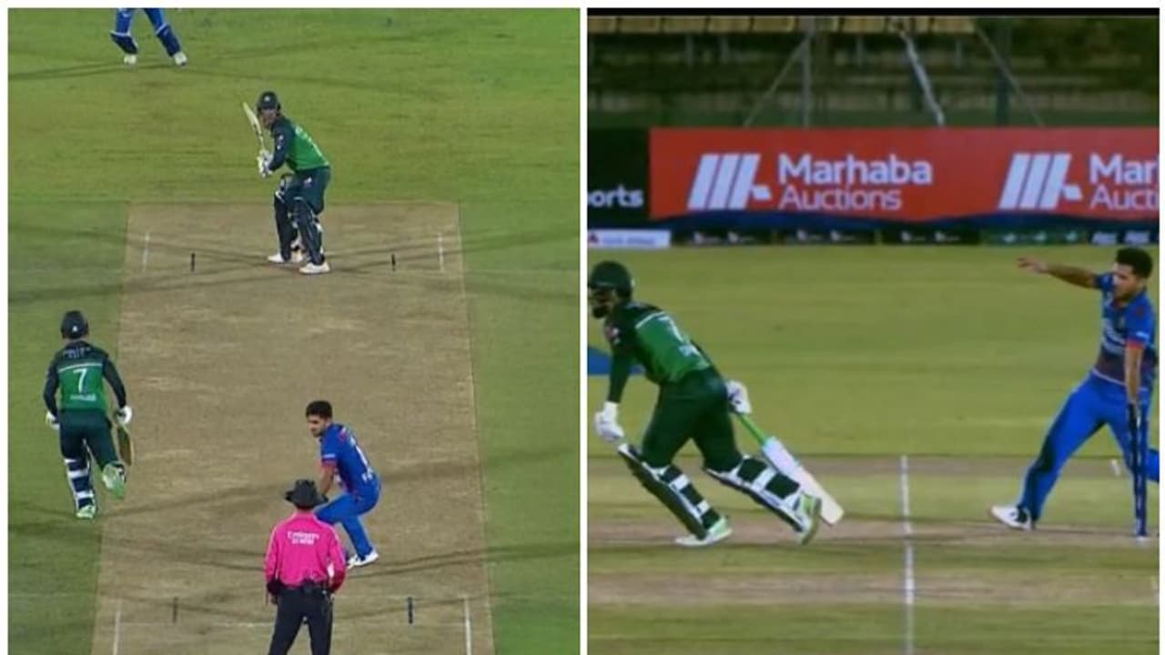 തിരിഞ്ഞുനോക്കാന് പോലും ഷദാബ് നിന്നില്ല! നിര്ണായക സമയത്ത് 'മങ്കാദിംഗ്' റണ്ണൗട്ട് നടത്തി ഫസല്ഹഖ് ഫാറൂഖി തിരിഞ്ഞുനോക്കാന് പോലും ഷദാബ് നിന്നില്ല! നിര്ണായക സമയത്ത് 'മങ്കാദിംഗ്' റണ്ണൗട്ട് നടത്തി ഫസല്ഹഖ് ഫാറൂഖി