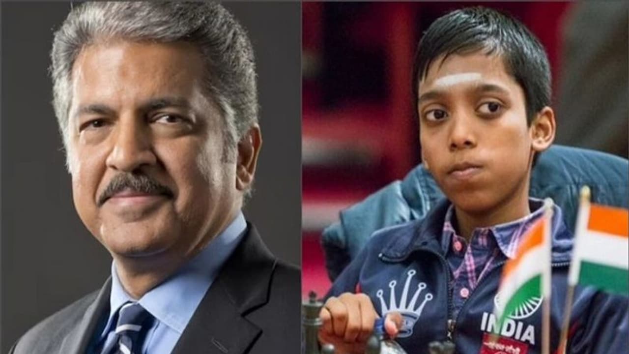 ಚೆಸ್‌ ವಿಶ್ವಕಪ್‌ನಲ್ಲಿ ಪ್ರಜ್ಞಾನಂದನ ಸಾಧನೆ ಮೆಚ್ಚಿದ ಆನಂದ್‌ ಮಹೀಂದ್ರಾ