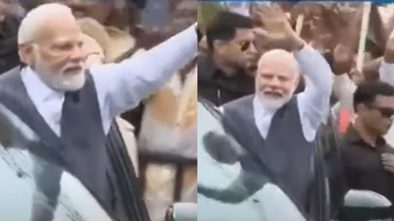 PM Modi Isro Visit: ಇಸ್ರೋ ಕಚೇರಿ ತಲುಪಿದ ಪ್ರಧಾನಿ ನರೇಂದ್ರ ಮೋದಿ, ಜಾಲಹಳ್ಳಿ ಕ್ರಾಸ್‌ನಿಂದ ರೋಡ್‌ ಶೋ!