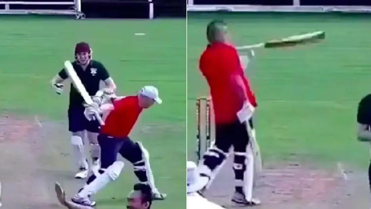 ನಾನ್ಸ್ಟ್ರೈಕ್ ಬ್ಯಾಟರ್ ರನೌಟ್..! ರೊಚ್ಚಿಗೆದ್ದ ಬ್ಯಾಟರ್ ಮಾಡಿದ್ದೇನು ಗೊತ್ತಾ? ವಿಡಿಯೋ ಇದೆ ನೋಡಿ ನಾನ್ಸ್ಟ್ರೈಕ್ ಬ್ಯಾಟರ್ ರನೌಟ್..! ರೊಚ್ಚಿಗೆದ್ದ ಬ್ಯಾಟರ್ ಮಾಡಿದ್ದೇನು ಗೊತ್ತಾ? ವಿಡಿಯೋ ಇದೆ ನೋಡಿ