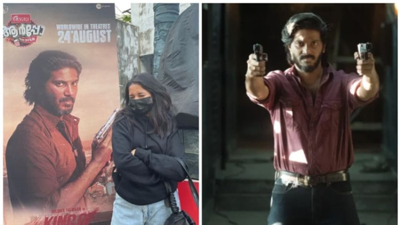 കിംഗ് ഓഫ് കൊത്ത കാണാന്‍ രാവിലെ ഏഴു മണിക്ക് ഫാന്‍സ് ഷോയ്ക്ക് മുഖം മറച്ചെത്തി നടി