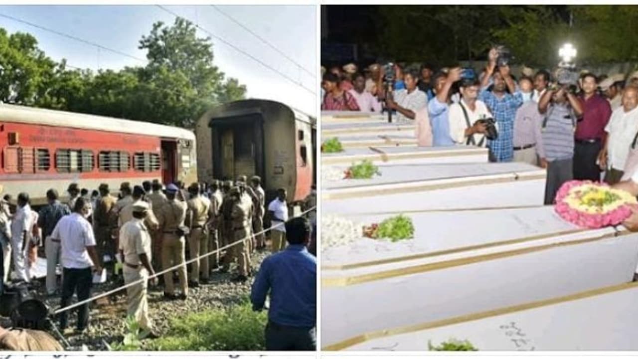 ரயில் விபத்தில் இறந்த 9 பேர் உடல்கள் சென்னைக்கு கொண்டு வரப்பட்டது.! விமானம் மூலம் லக்னோ அனுப்ப ஏற்பாடு தீவிரம்
