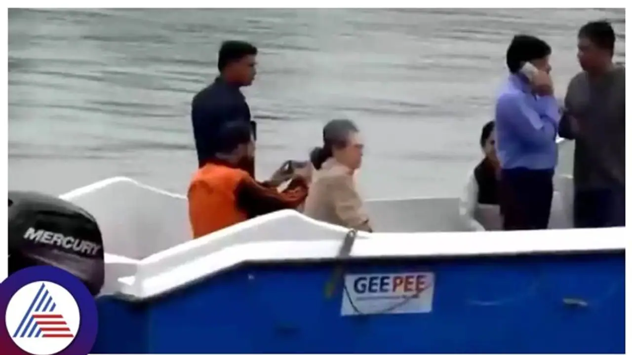 ಕಾಶ್ಮೀರದಲ್ಲಿ ಪುತ್ರನ ಭೇಟಿಗೆ ಸೋನಿಯಾ ಬೋಟ್ ಸಂಚಾರ, ಇಂದು ಮಗಳು ಅಳಿಯನ ಜತೆ ಸುತ್ತಾಟ ಕಾಶ್ಮೀರದಲ್ಲಿ ಪುತ್ರನ ಭೇಟಿಗೆ ಸೋನಿಯಾ ಬೋಟ್ ಸಂಚಾರ, ಇಂದು ಮಗಳು ಅಳಿಯನ ಜತೆ ಸುತ್ತಾಟ