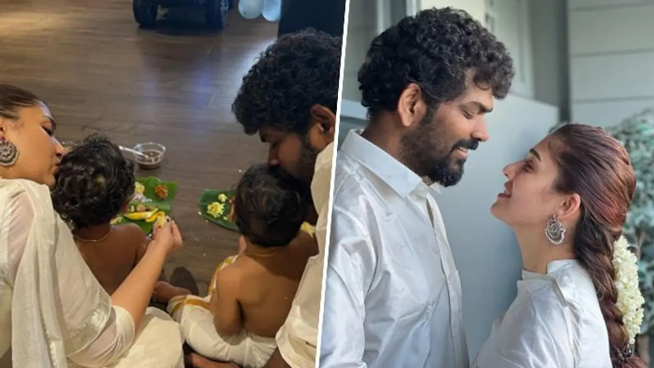 Onam 2023: 'Jawan' actress Nayanthara shares adorable photos of sons Uyir and Ulagam's first ever celebration Onam 2023: 'Jawan' actress Nayanthara shares adorable photos of sons Uyir and Ulagam's first ever celebration