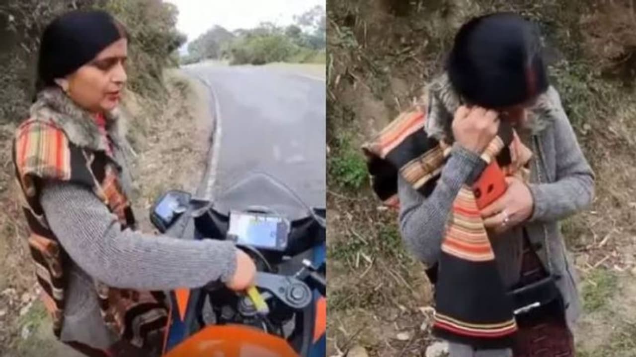 ബൈക്കിൽ കുതിച്ചുപാഞ്ഞ് മകൻ, നിറകണ്ണുകളോടെ ശാസിച്ച് അമ്മ, വീഡിയോ ഷെയര് ചെയ്ത് പൊലീസും ബൈക്കിൽ കുതിച്ചുപാഞ്ഞ് മകൻ, നിറകണ്ണുകളോടെ ശാസിച്ച് അമ്മ, വീഡിയോ ഷെയര് ചെയ്ത് പൊലീസും