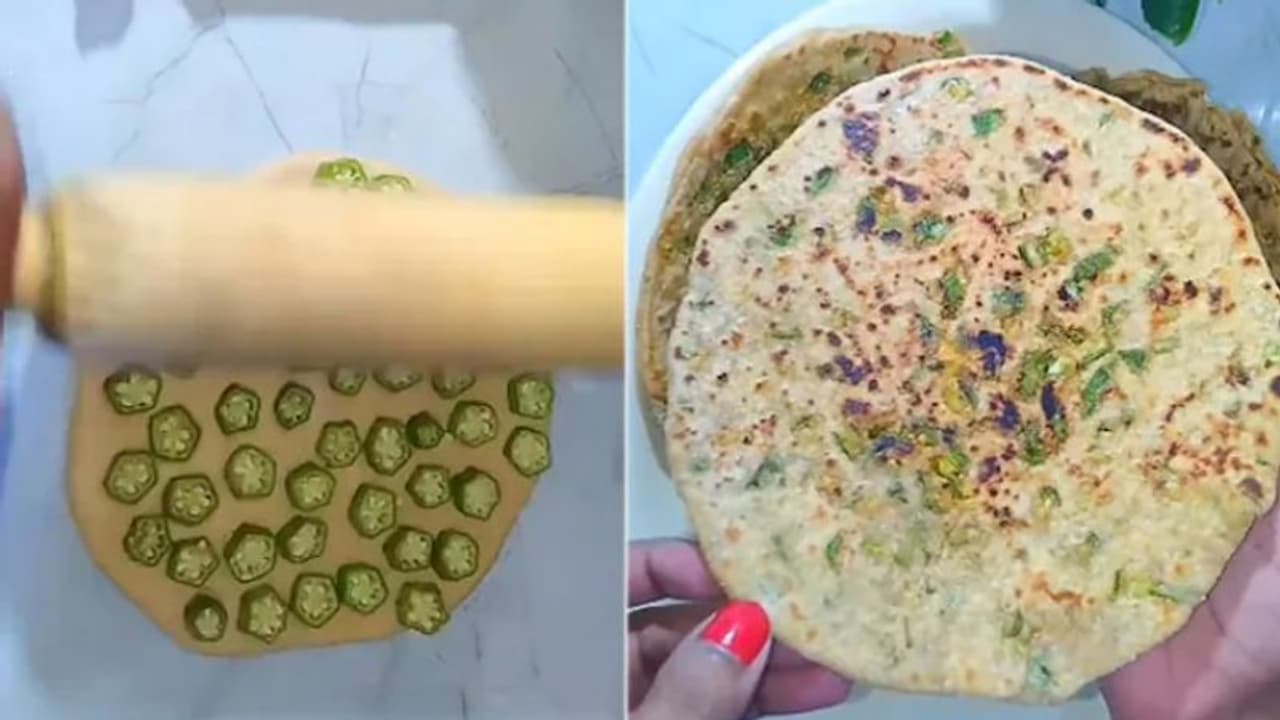 ഇതാണ് 'വെണ്ടയ്ക്ക പറാത്ത'; അയ്യോ വേണ്ടായേ എന്ന് സോഷ്യല്‍ മീഡിയ