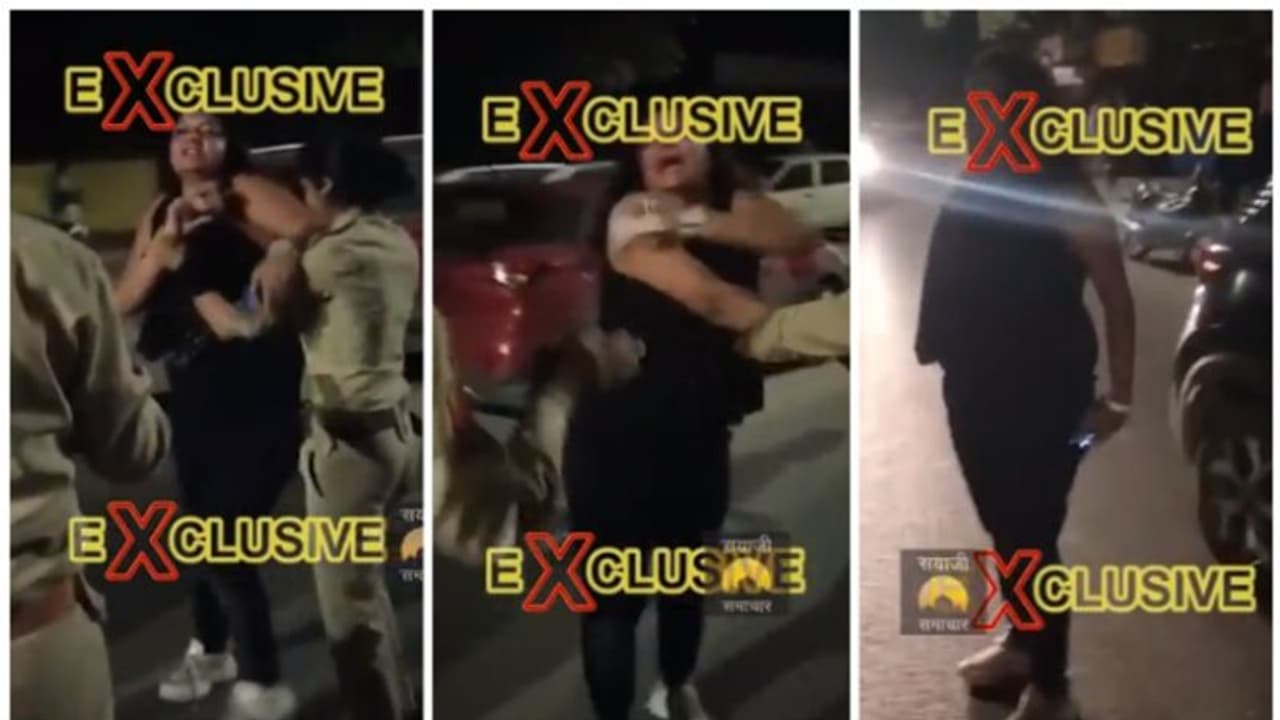 മദ്യപിച്ച് ലക്ക് കെട്ട് പോലീസിനെ തെറി വിളിക്കുകയും തല്ലുകയും ചെയ്യുന്ന സ്ത്രീയുടെ വീഡിയോ വൈറല്‍ ! 