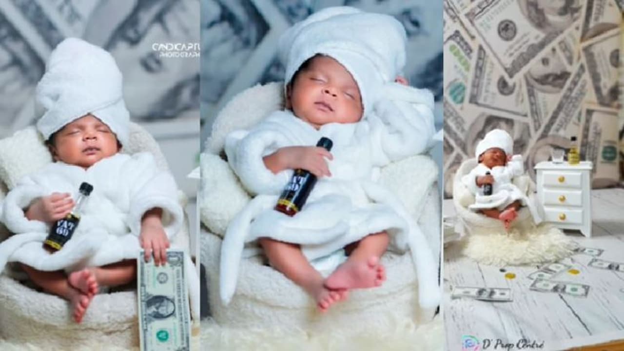 ಒಂದು ಕೈಲಿ ವಿಸ್ಕಿ, ಮತ್ತೊಂದು ಕೈಲಿ ಡಾಲರ್ : ನಿದ್ದೆಗೆ ಜಾರಿದ ಬಿಂದಾಸ್ ಕಿಡ್ ಫೋಟೋ ಶೂಟ್ ವೈರಲ್ 