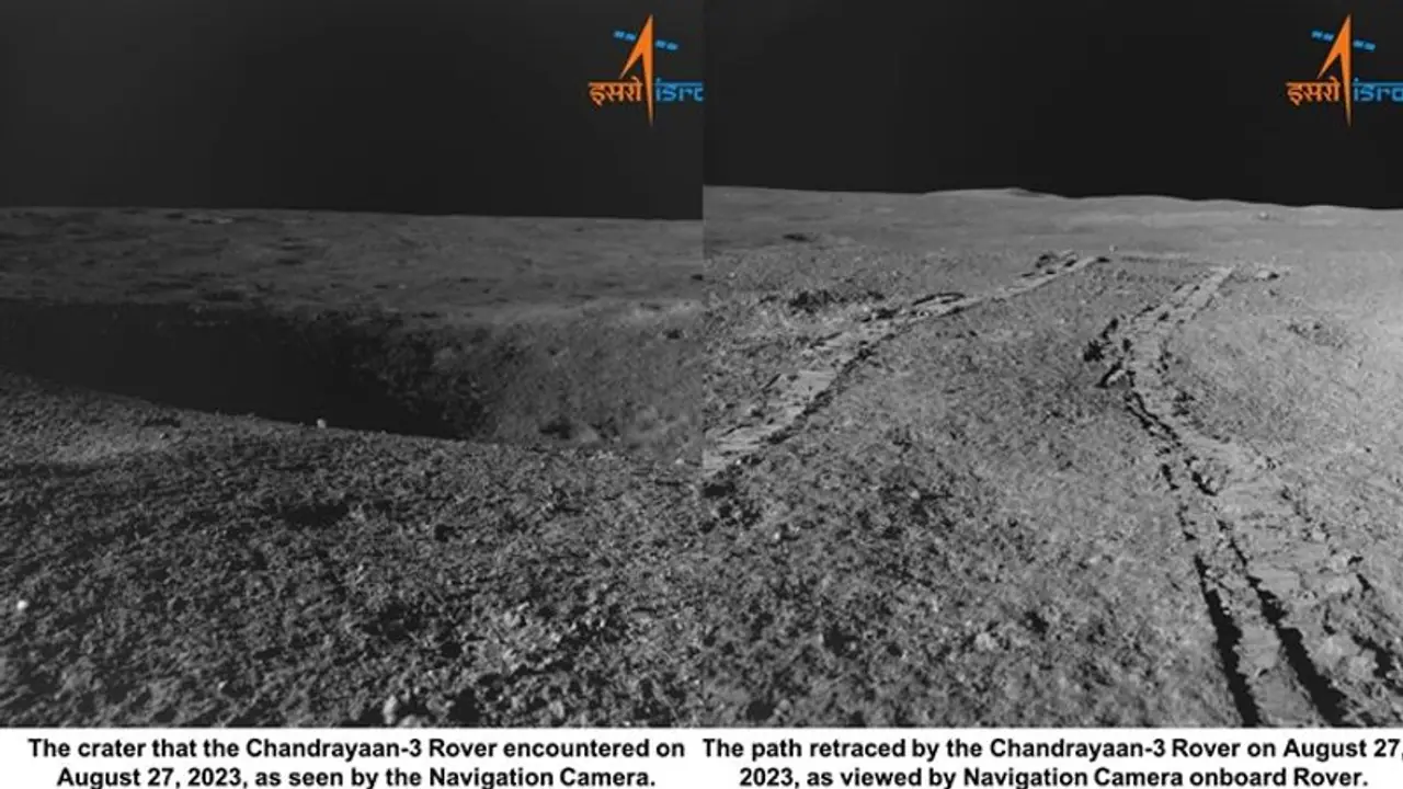 Chandrayaan 3: Pragyan rover encounters 4-metre diameter crater on moon, sent on 'new path'