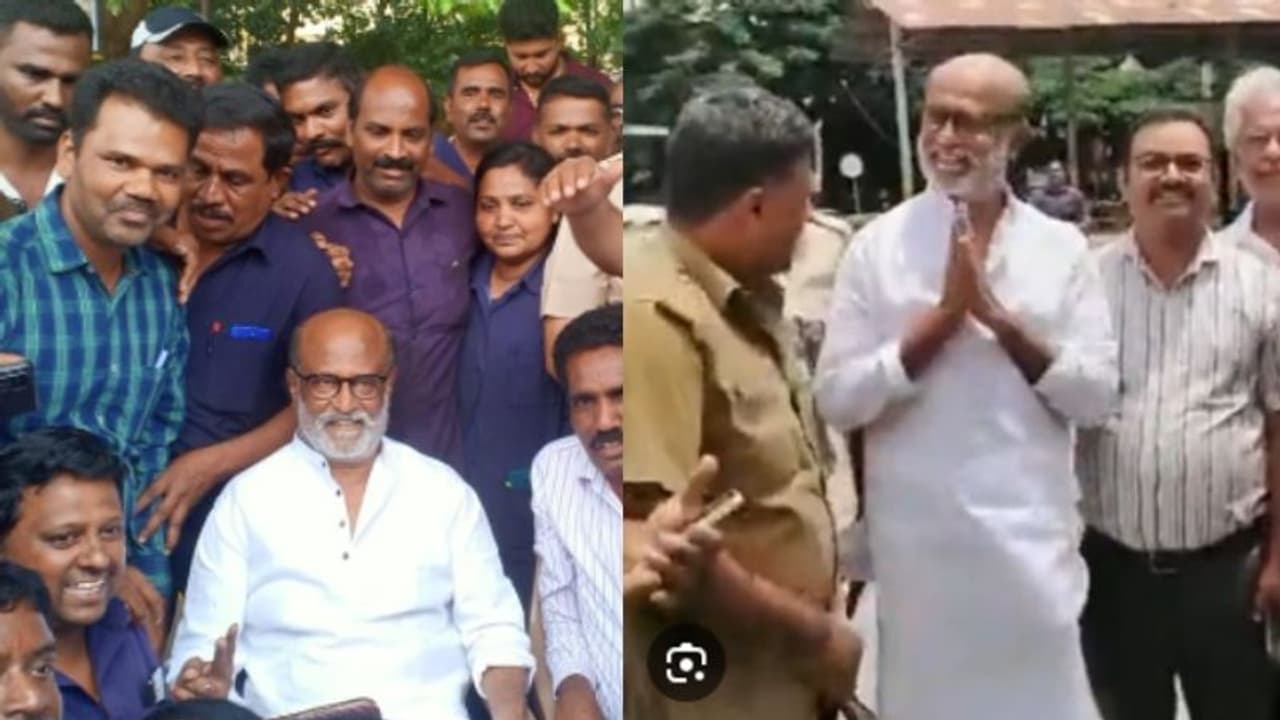 വന്ന വഴി മറക്കാതെ 'തലൈവർ'; കണ്ടക്ടറായി ജോലി ചെയ്ത അതേ ബസ് ഡിപ്പോയിലെത്തി രജനികാന്ത്