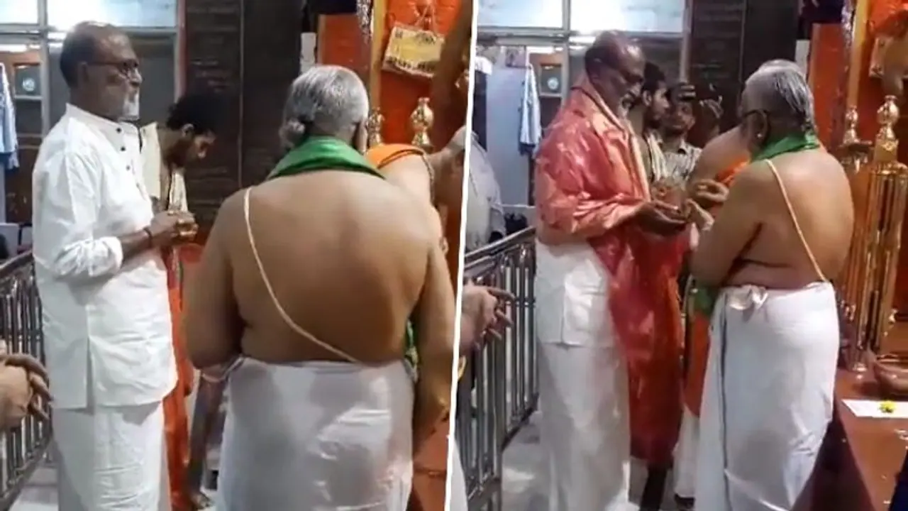 Jailer star Rajinikanth in Bengaluru visits Raghavendra temple and BMTC bus depot (Photos and videos) Jailer star Rajinikanth in Bengaluru visits Raghavendra temple and BMTC bus depot (Photos and videos)