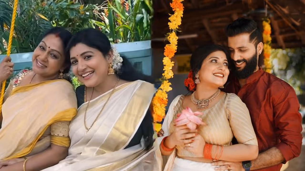 ഓണം സ്‌ക്രീനിലും പുറത്തും ആഘോഷമാക്കി സാന്ത്വനത്തിലെ അപ്പു