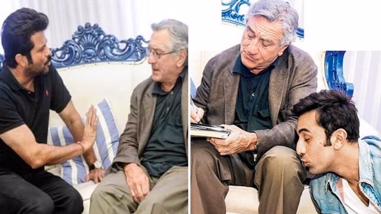 Ranbir Kapoor, Anil Kapoor fanboys of Robert De Niro; Anupam Kher shares throwback photos Ranbir Kapoor, Anil Kapoor fanboys of Robert De Niro; Anupam Kher shares throwback photos