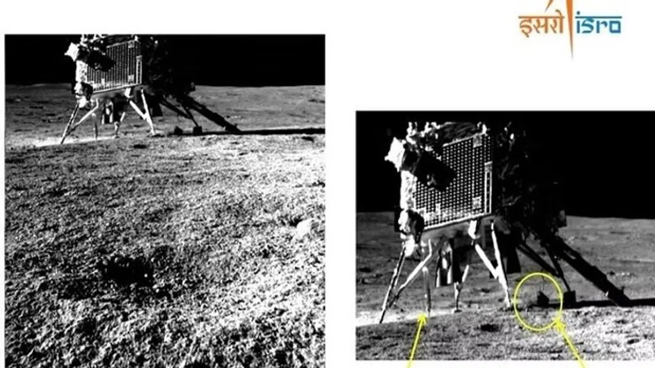 Chandrayaan-3: रोवर ने ली लैंडर की पहली तस्वीर, बोला-स्माइल प्लीज ! 
