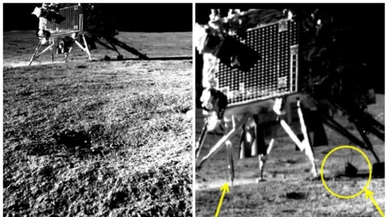 ನಿದ್ದೆಯಲ್ಲಿರುವ ಚಂದ್ರಯಾನ 3 ವಿಕ್ರಮ್ ಲ್ಯಾಂಡರ್‌ ಫೋಟೋ ಸೆರೆಹಿಡಿದ ಚಂದ್ರಯಾನ 2 ಆರ್ಬಿಟರ್‌ !