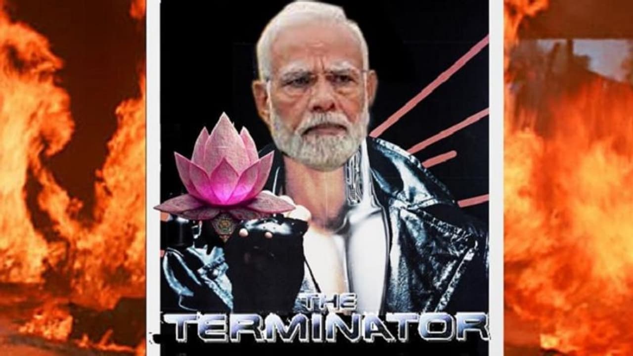 'I'll be back': BJP's 'Terminator' poster sends strong message ahead of Opposition meet