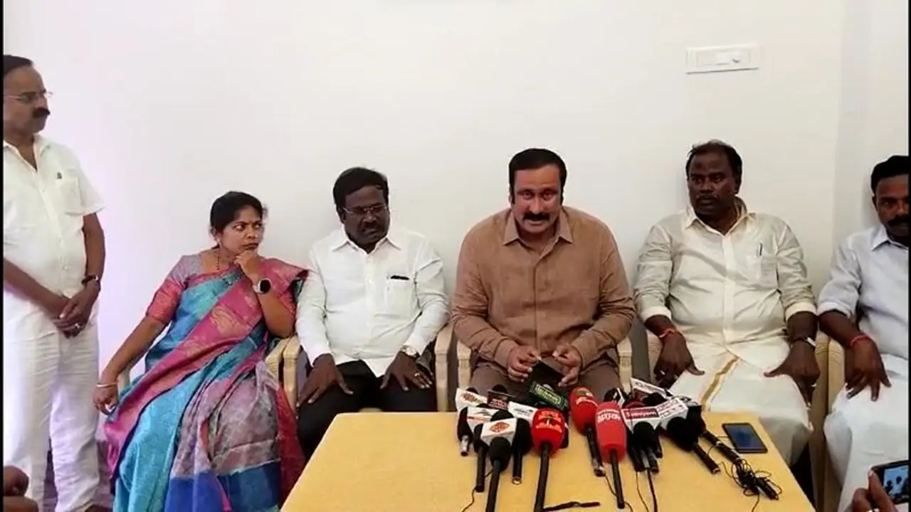 கலைஞரை மெரினாவில் புதைப்பதற்கு உதவியவர்கள் நாங்கள்; எங்களுக்கே தடையா? அன்புமணி ஆவேசம்