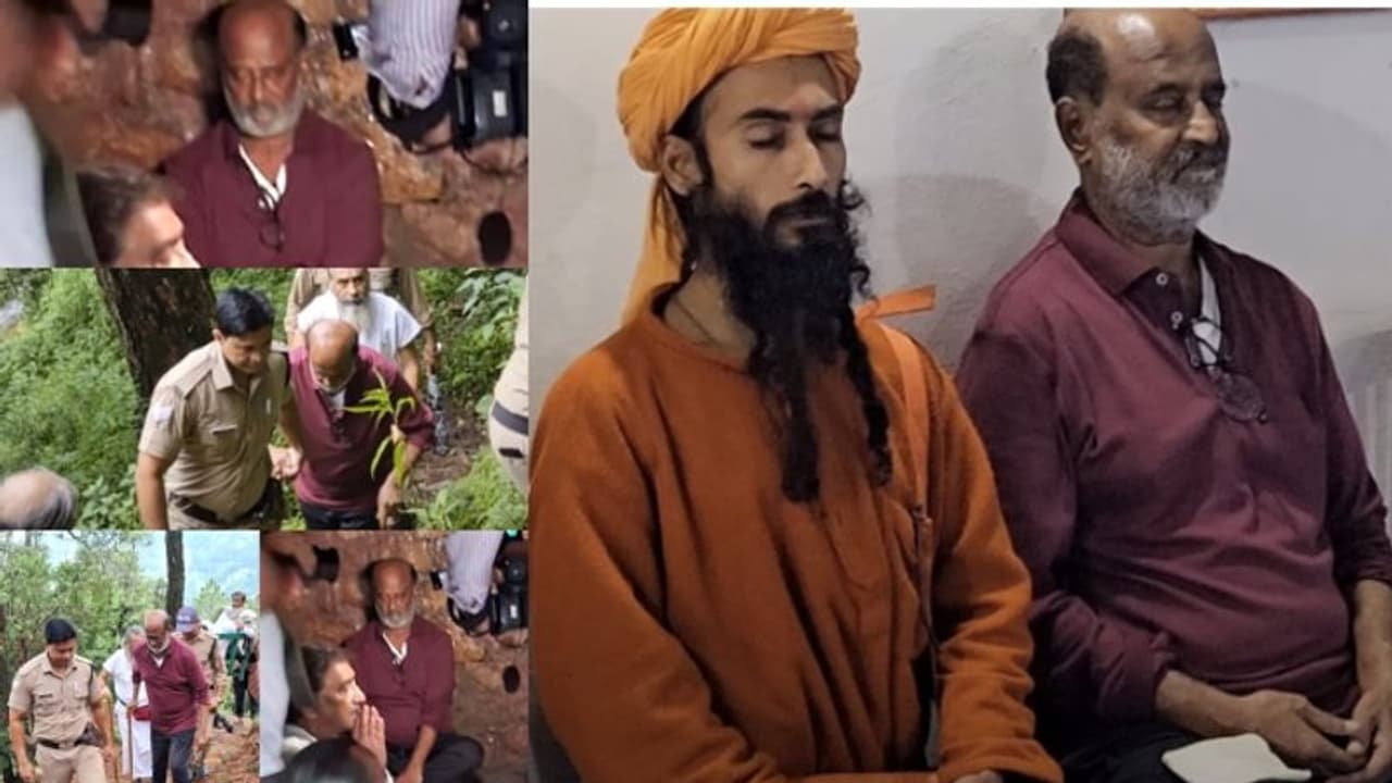 കാടും മലയും താണ്ടി ബാബ ജി ​ഗുഹ സന്ദർശിച്ച് രജനികാന്ത്; ഹിമാലയൻ വീഡിയോ ഇതാ..