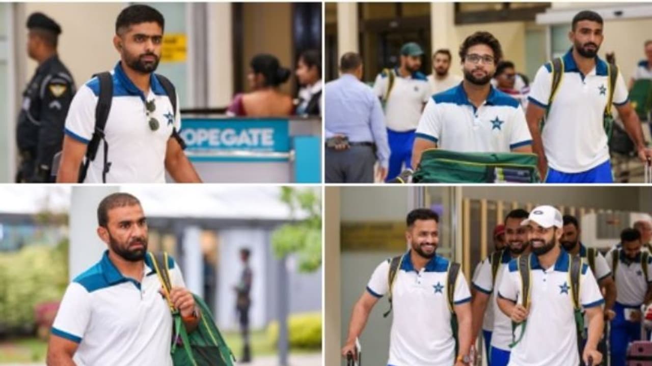 Asia Cup 2023, India vs Pakistan: நேபாளை வீழ்த்தி கொழும்பு வந்த பாகிஸ்தான் வீரர்களுக்கு உற்சாக வரவேற்பு! Asia Cup 2023, India vs Pakistan: நேபாளை வீழ்த்தி கொழும்பு வந்த பாகிஸ்தான் வீரர்களுக்கு உற்சாக வரவேற்பு!