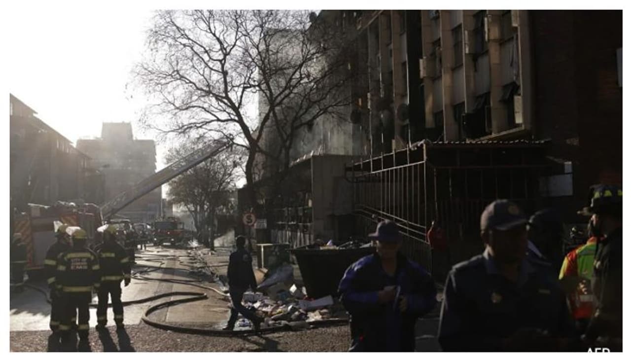 ബഹുനിലക്കെട്ടിടത്തിന് തീപിടിച്ചു, 10 കുട്ടികളടക്കം 60പേർക്ക് ദാരുണാന്ത്യം, സംഭവം ജൊഹന്നാസ്ബർ​ഗിൽ