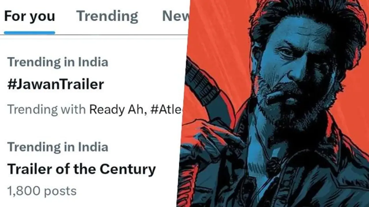 Jawan: Fans awestruck by Shah Rukh Khan's swag, call it 'Trailer of the Century' Jawan: Fans awestruck by Shah Rukh Khan's swag, call it 'Trailer of the Century'