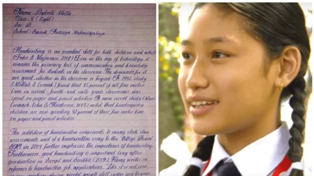 ലോകത്തിലെ ഏറ്റവും മികച്ച ഇംഗ്ലീഷ് കൈയക്ഷരത്തിന്‍റെ ഉടമയെ അറിയാമോ ? 